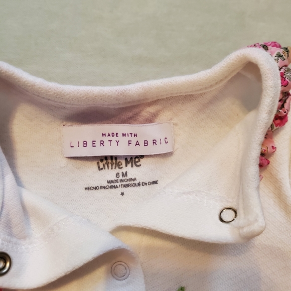 Little Me Floral Jumper - Picture 3 of 3